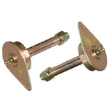 Front Greasable Fixed Pins Toyota LandCruiser 75 Series (Pair)