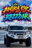 RAZZ BAR ANGRY EYES DMAX/ 12-16/ MUX 11/2013 - 04/17 PRE ORDER APPROX ARRIVAL APPROX NOV/DEC 2026 ORDER NOW TO LOCK 1 IN