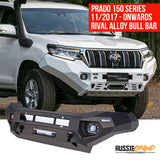 RIVAL Alloy Front Bumper - Toyota 150 Prado 11/2017 +