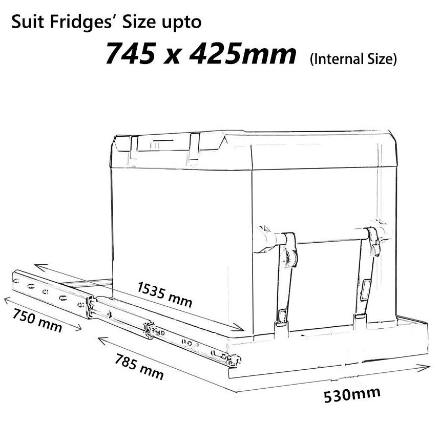 CT4 FRIDGE SLIDER 30INCH