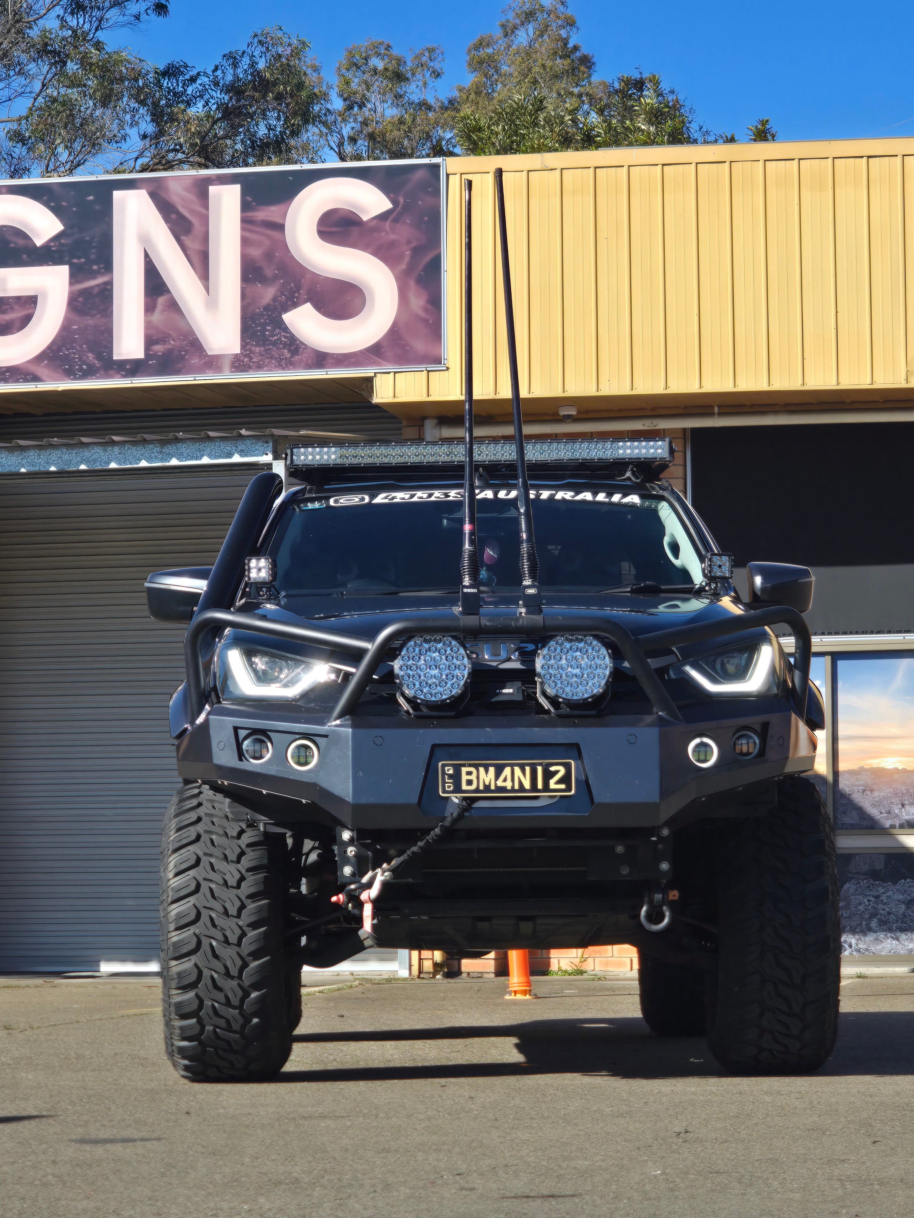 DMAX RAZZBAR ANGRY EYES 2021-23 IN STOCK ORDER NOW!!