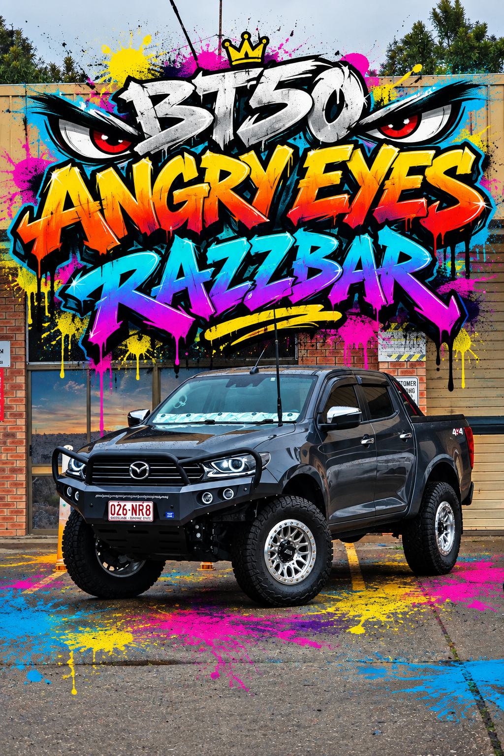 RAZZ BAR MAZDA BT50 20-24 IN STOCK ORDER NOW!!