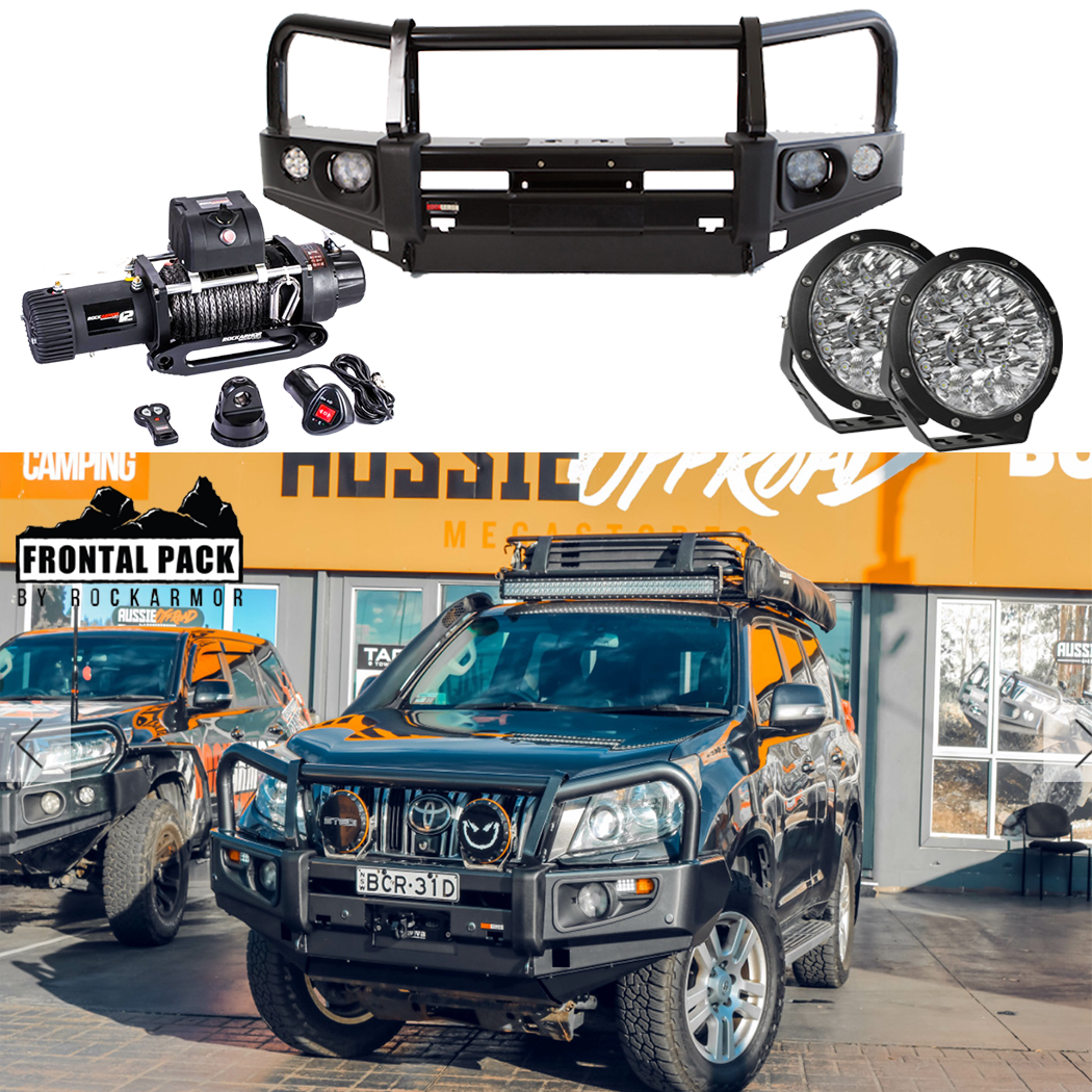 Prado 150 Series| 11/2009 - 10/2013 | Frontal Pack | Bullbar, winch, spotties
