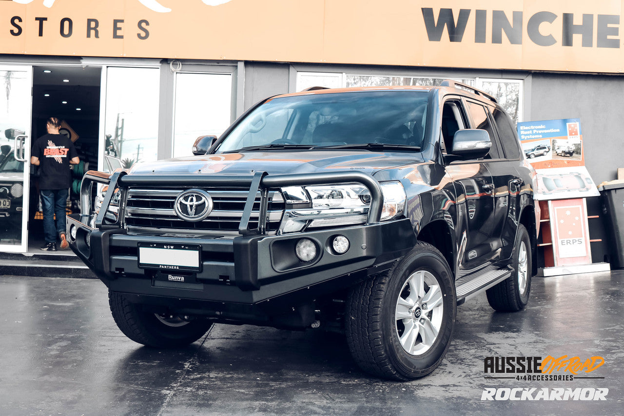 Landcruiser 200 Series | 09/2015 - 10/2021 | Frontal Pack | Bull Bar, winch, spotties