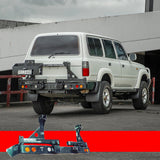 80 Series Landcruiser Rear Bar Wheel Carrier by Rockarmor 4x4
