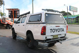 Hilux 2005 - 2015 Rockarmor Rear Step Tow Bar