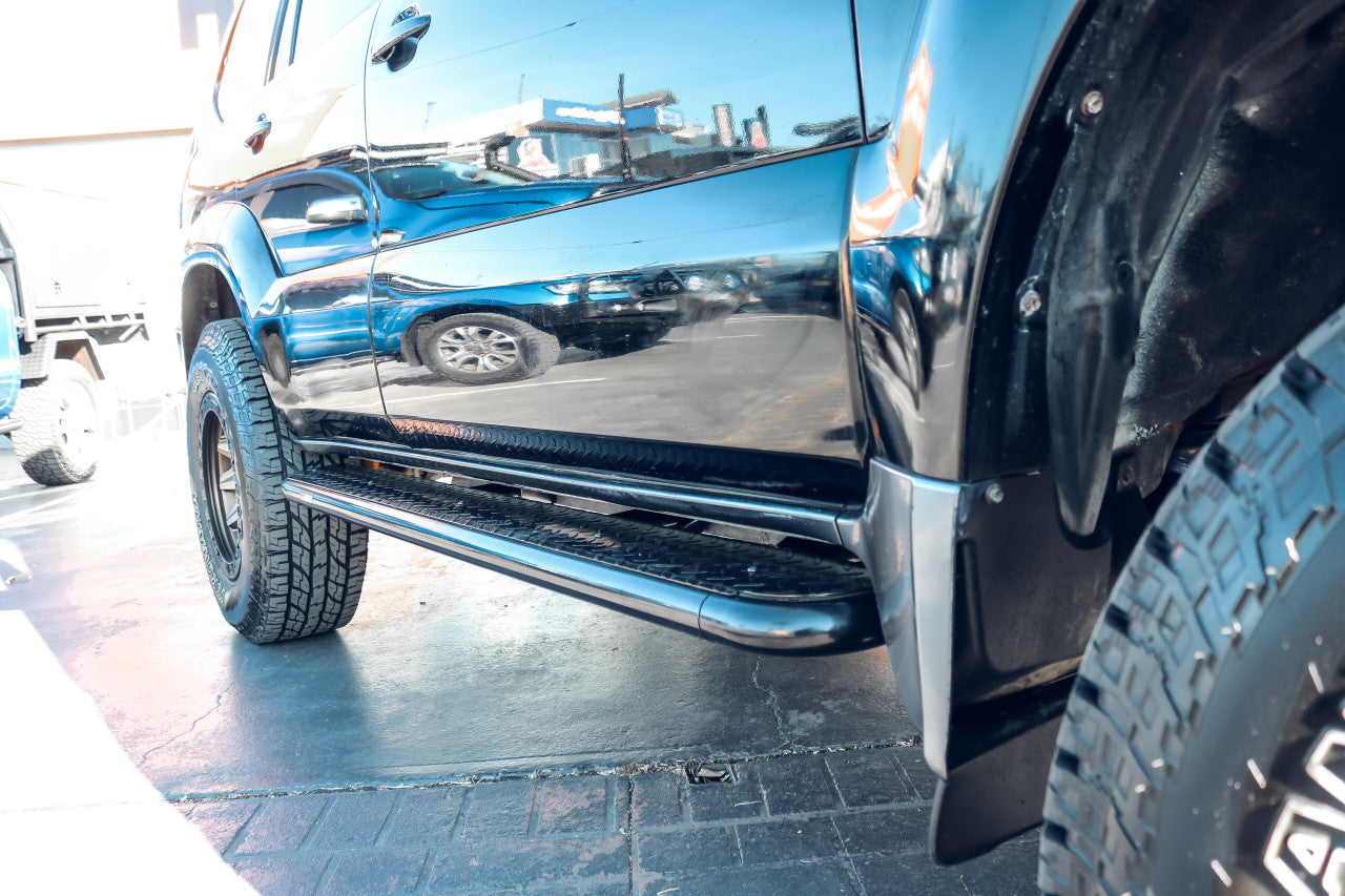 Prado 120 Series RockArmor Rockslider Side Steps