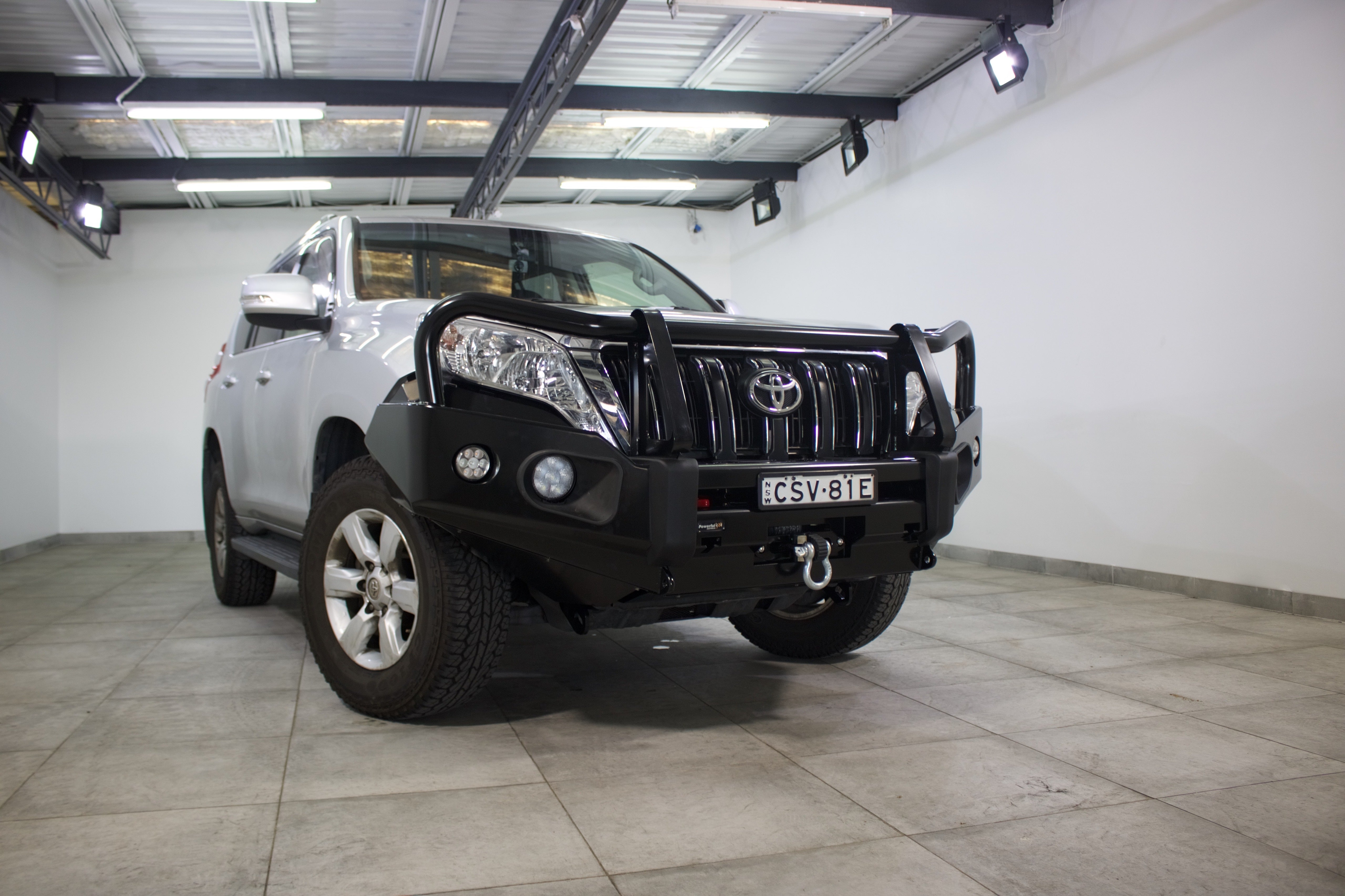 Prado 150 Series Rockarmor Elite Steel Bull Bar - Suits 2013 - 2017 Models