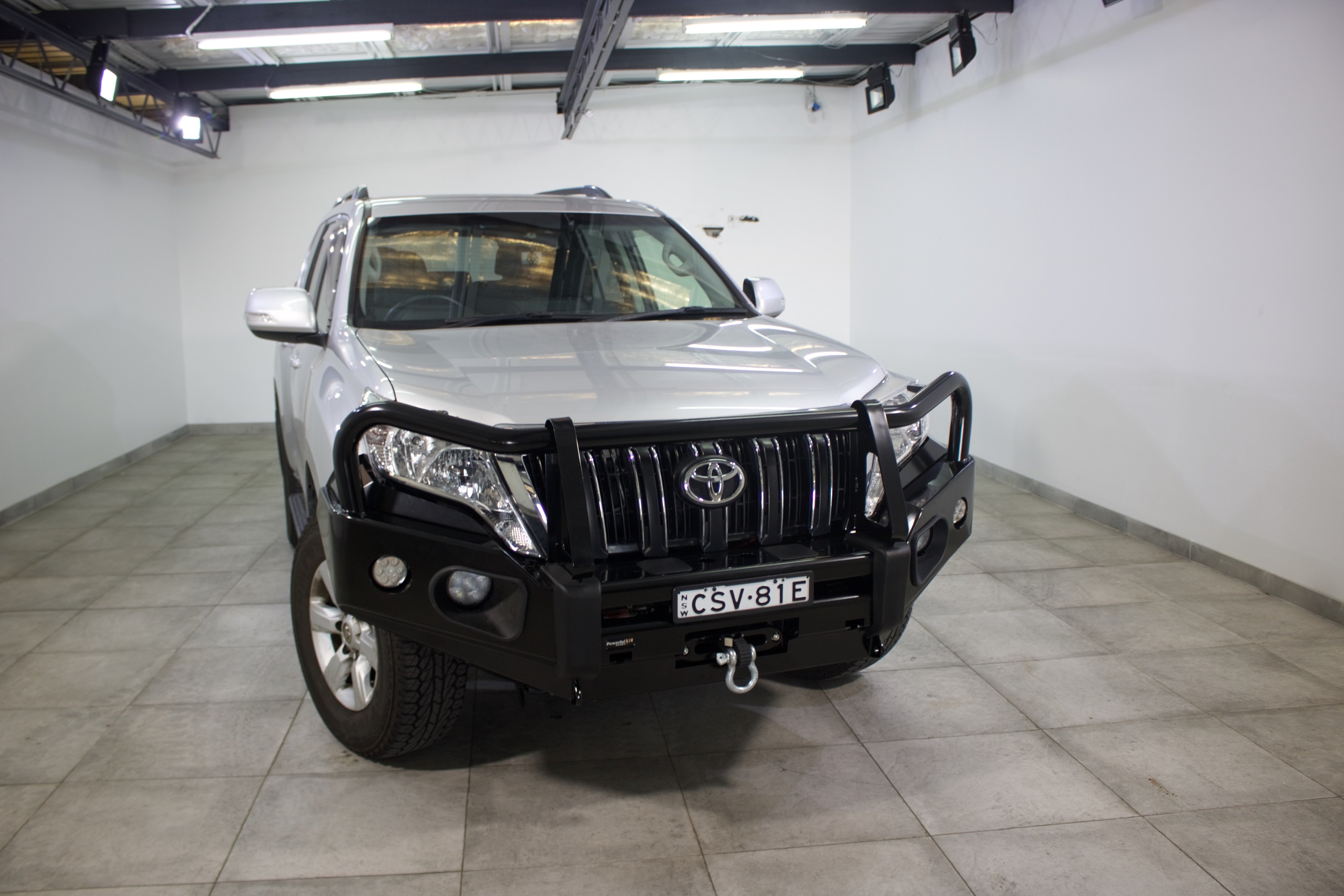 Prado 150 Series Rockarmor Elite Steel Bull Bar - Suits 2013 - 2017 Models