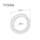 Exhaust Gasket for TOYOTA 44MM RING GASKET -10 PACK