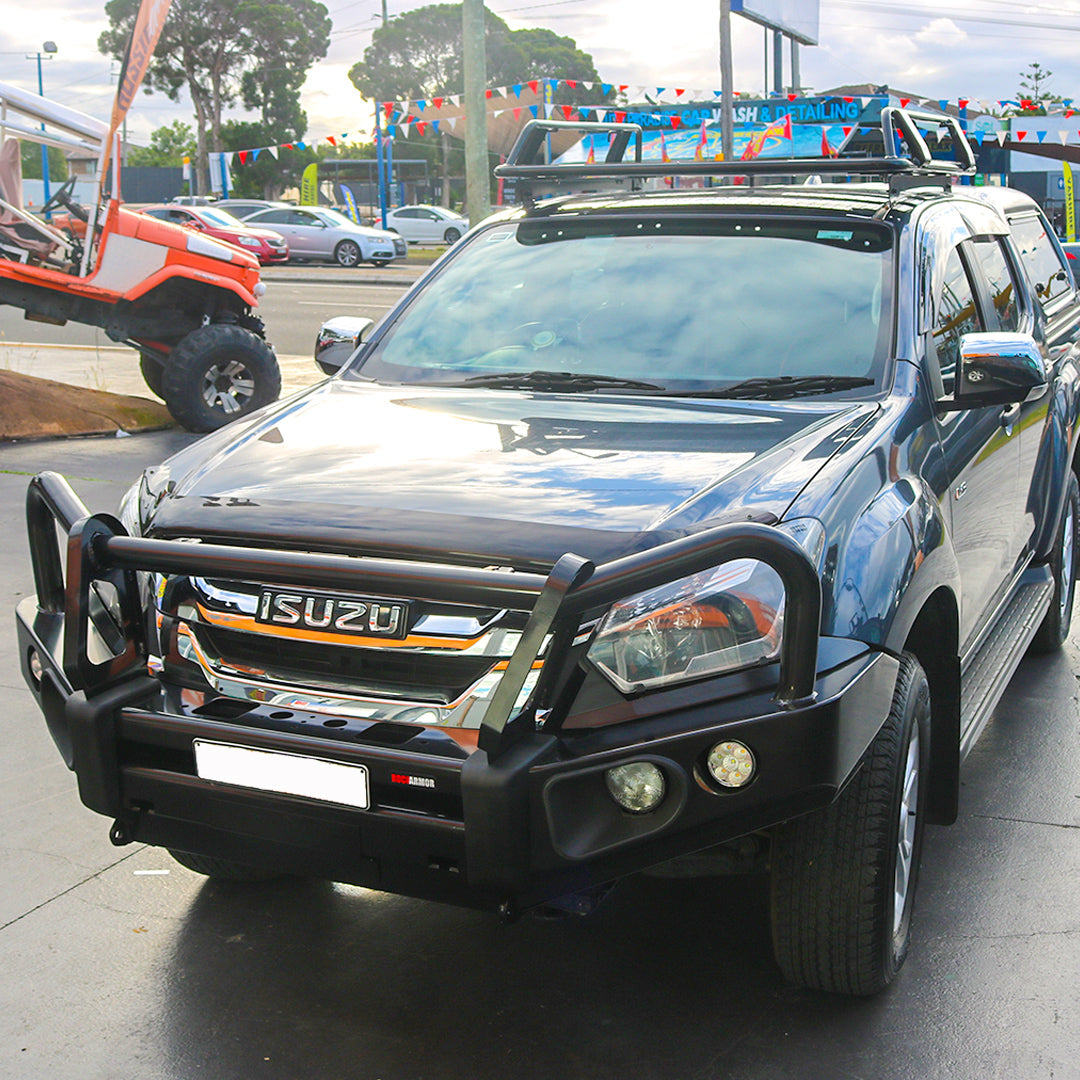 Isuzu MU-X Rockarmor Steel Elite Bull Bar (05/2017 - 07/2021)