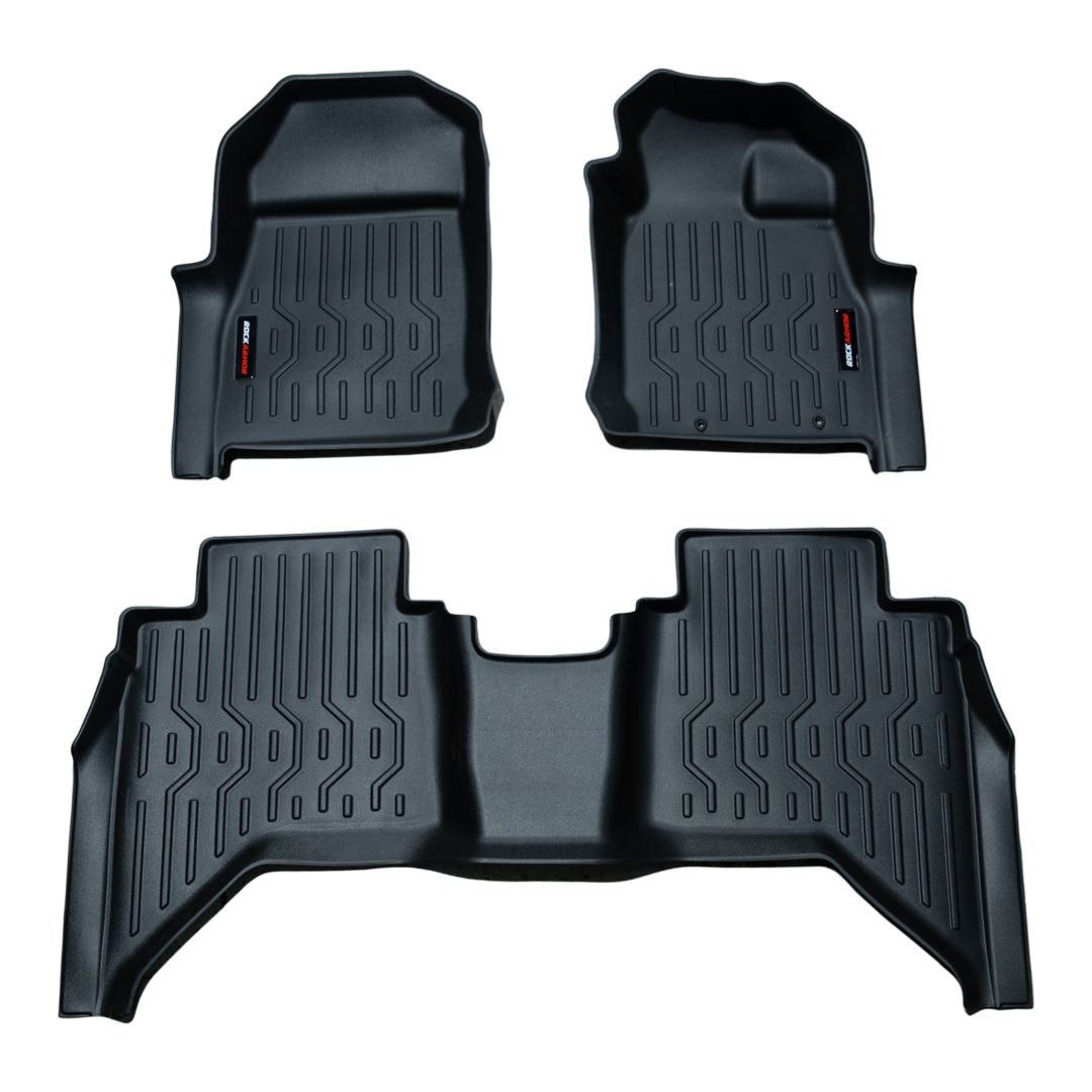 Moulded Floor Matts - Suits Isuzu Dmax 08/2020+ | Interior Protection
