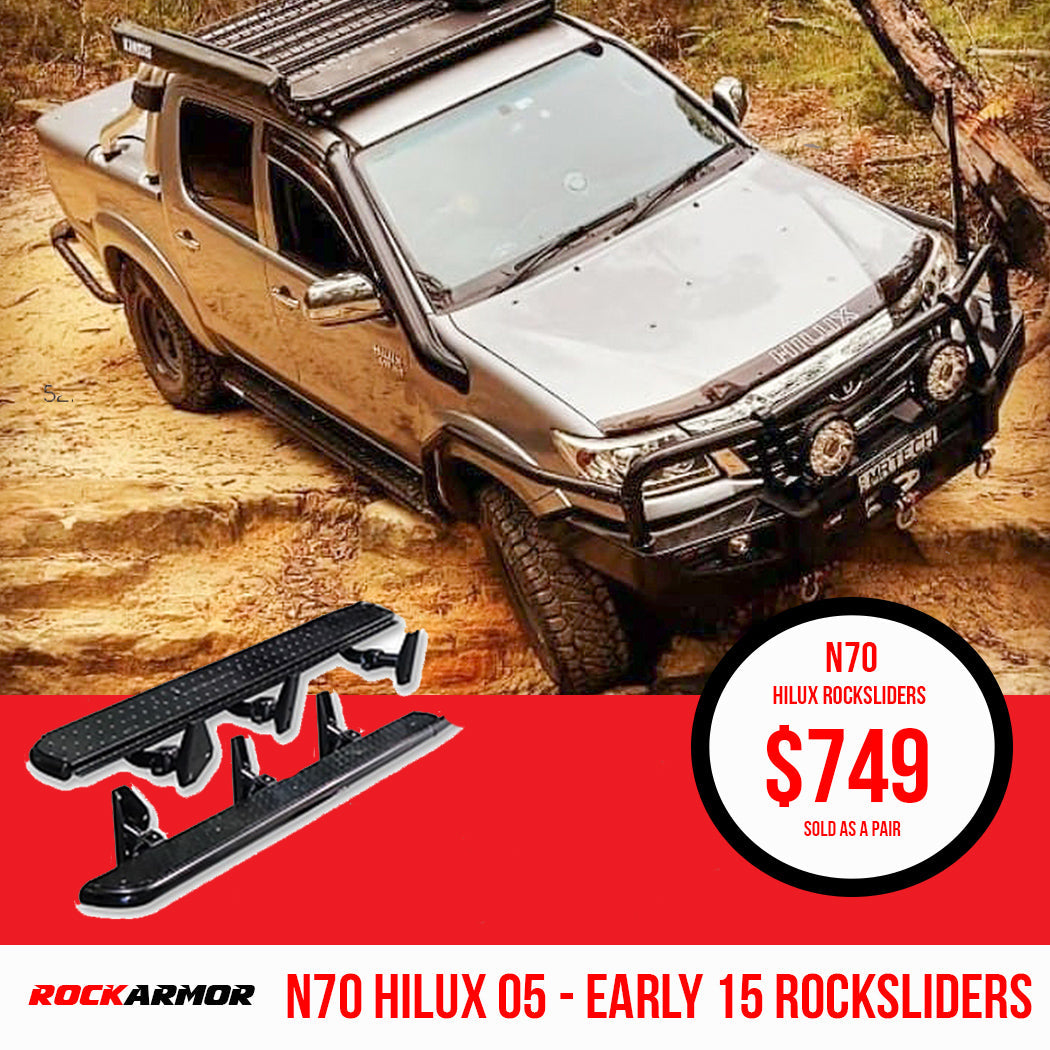 Hilux N70 05-15 Rocksliders